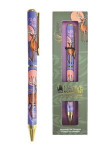Premium Ballpoint Pen - Deer (Waawaashkeshi)