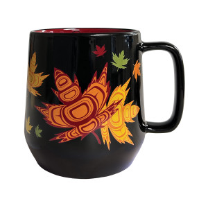 Big Ceramic Mug - Indigenous Maple