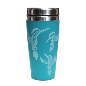 Travel Mug - Hummingbirds - Ernest Swanson