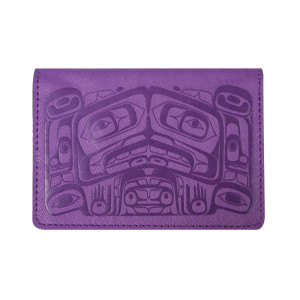 Card Wallet - Raven Box - Purple Card Wallet - Raven Box - Purple