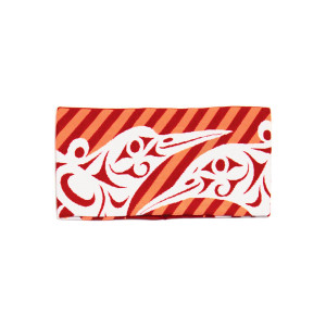 Headband - Hummingbird Flight - Red and White