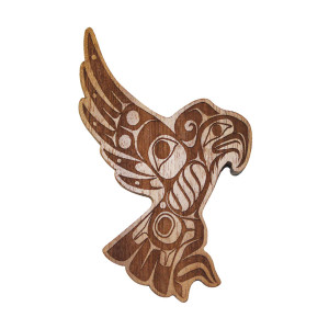Spirit Wood Magnet - Thunderbird