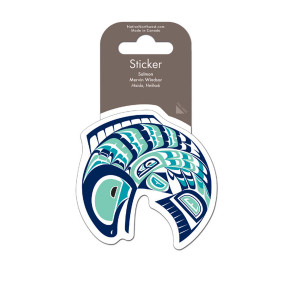 Sticker - Salmon - Mervin Windsor