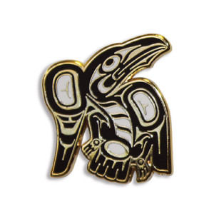 Enamel Pin - Raven