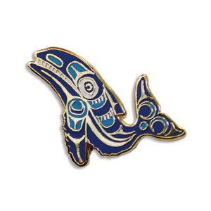 Enamel Pin - Whale