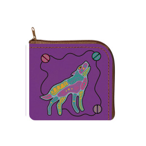 Coin Purse - Howling Wolf