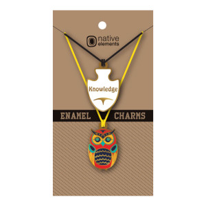 Enamel Charm - Owl