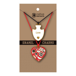 Enamel Charm - Heart