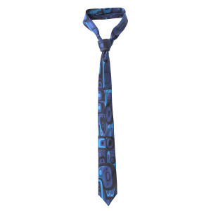 Polyester Woven Tie - Thunderbird