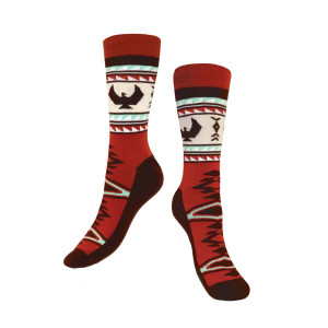 Art Socks - Salish Weaving Collection - Spirit of the Sky