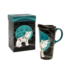 Perfect Mug - Howling Wolf