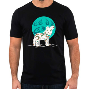 T-shirt - Howling Wolf