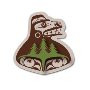 3D Magnet - Bear The Tree Hugger