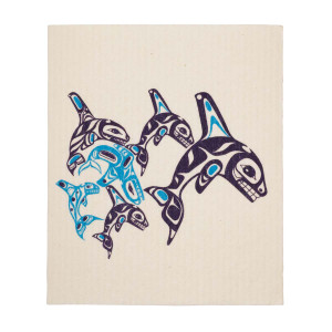 Eco Cloths - Orca Family