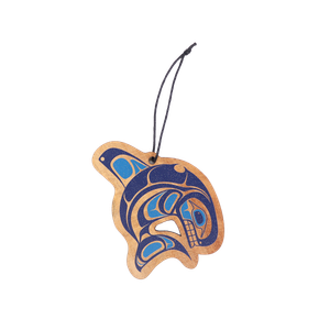Wood Ornament  - Whale
