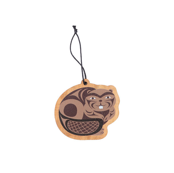 Wood Ornament - Beaver