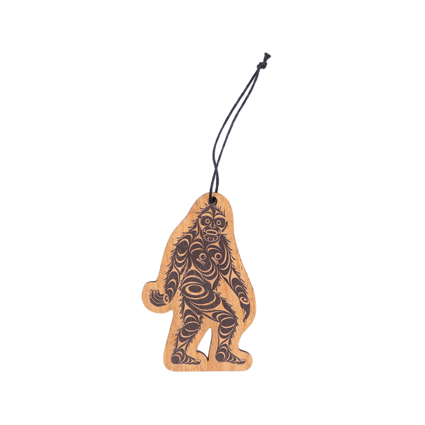 Wood Ornament - Sasquatch