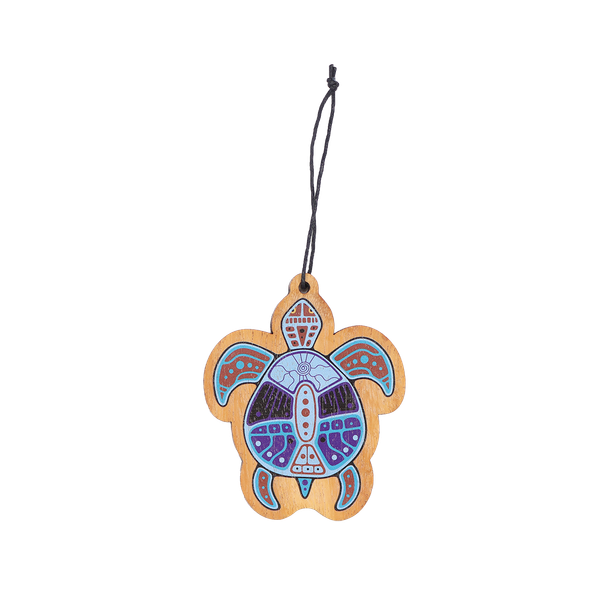 Wood Ornament - Turtle