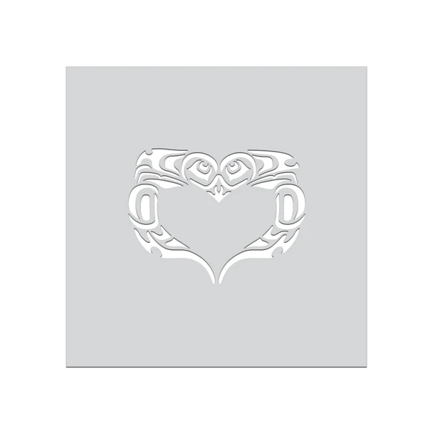 Craft and Cookie Stencil - Lovebirds