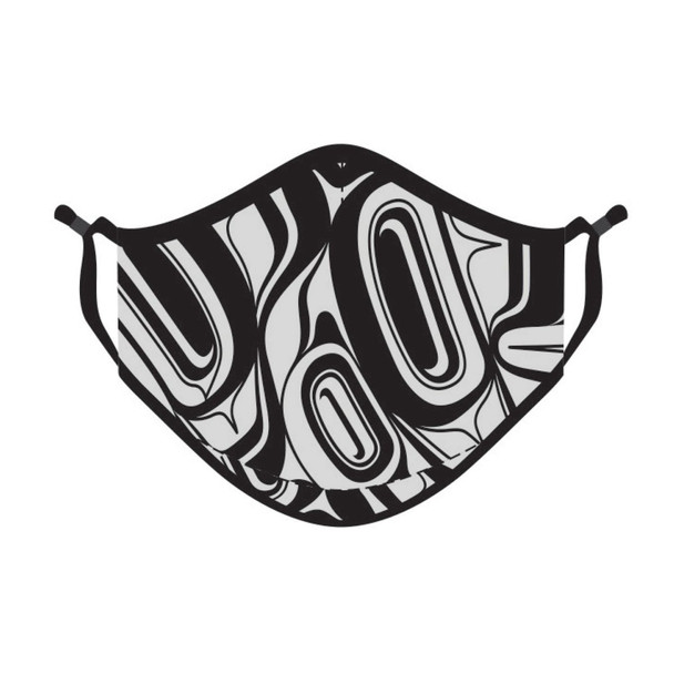 Reusable Face Mask - Eagle (B&W) Reusable Face Mask - Eagle (B&W)