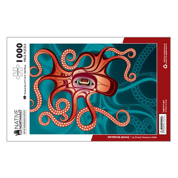 1000 Piece Jigsaw Puzzle - Octopus (Nuu)