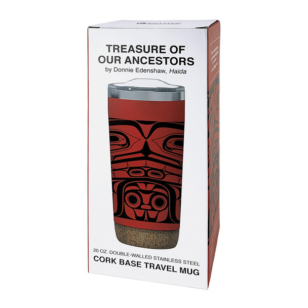 Cork Base Travel Mugs - Treasure of Our Ancestors - 20 oz