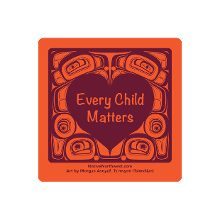 Sticker - Every Child Matters- Roll of 100