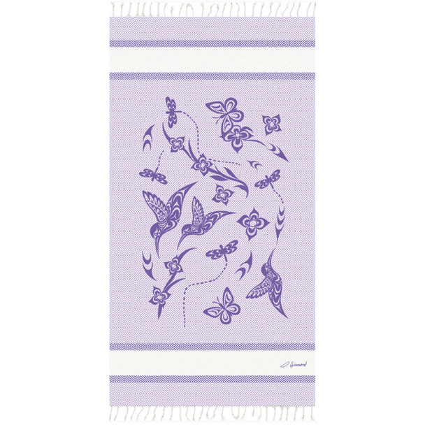 Artisan Cotton Towel (Large) - Hummingbird