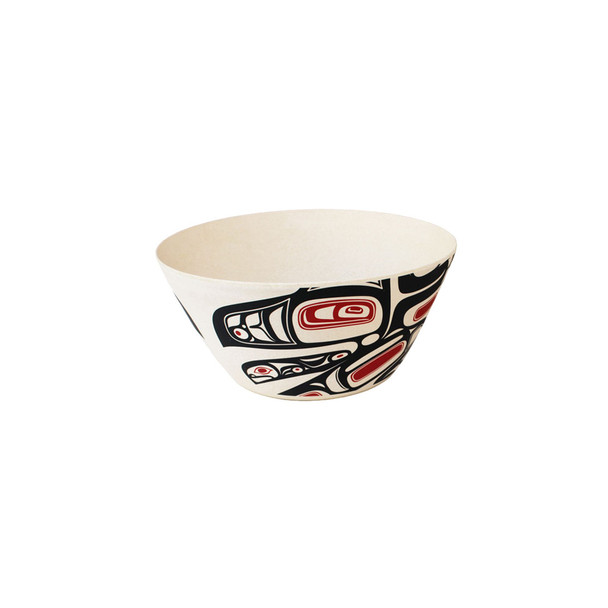 Bamboo Bowl (5") - Running Raven