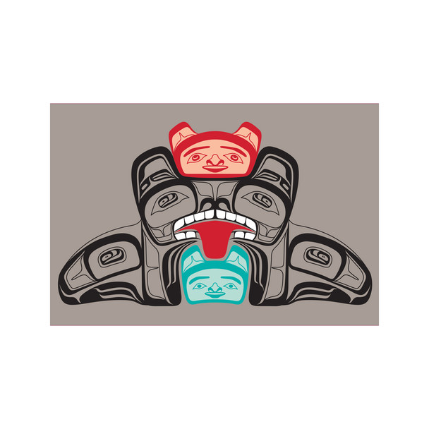 Postcard - Bear Mother