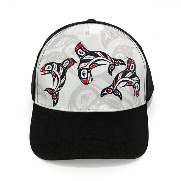 Adjustable Cap - Raven Fin Killer Whale