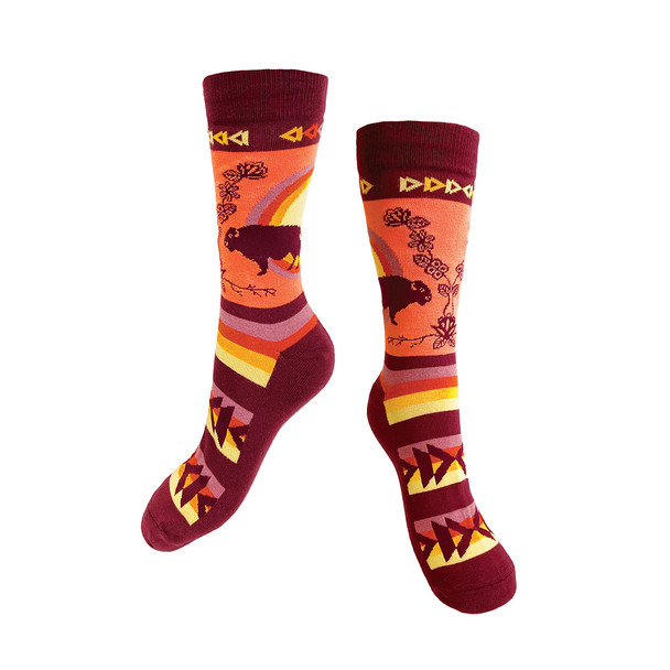 Art Socks - Buffaloes (MashkodeBiizhikina)