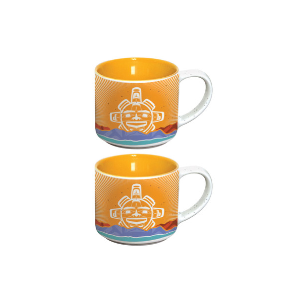 Ceramic Espresso Mugs (Set of 2) - Chilkat Sun