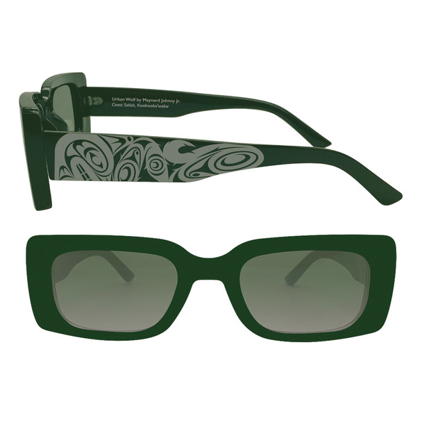 Sunglasses (Rectangular Frames) - Urban Wolf