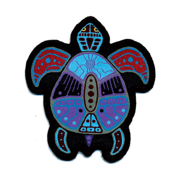 Small Embroidered Patch - Turtle