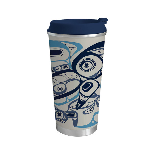 Art Travel Mug (18oz) - Orca Song