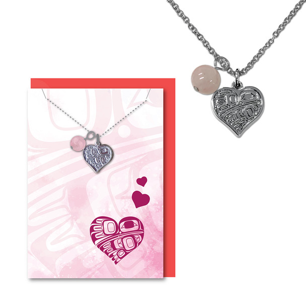Healing Necklace - Hummingbird Heart
