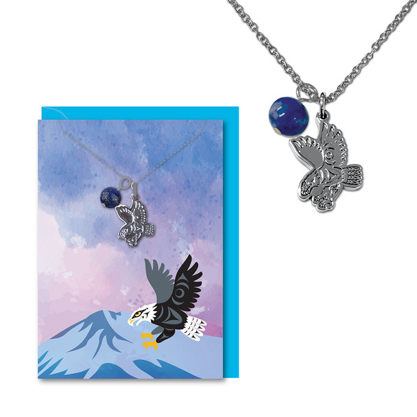 Healing Necklace - Sp'óq'es (Eagle)