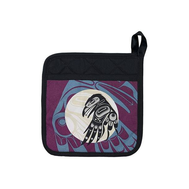 Potholder - Raven Moon