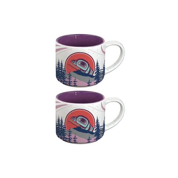 Ceramic Espresso Mugs (Set of 2) - The Light Keeper