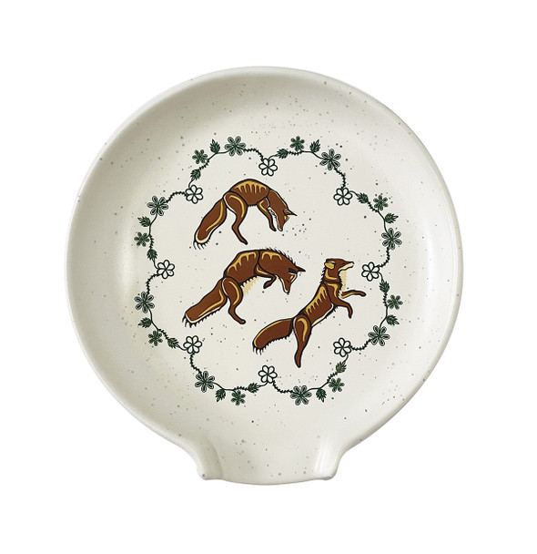 Spoon Rest - Foxes (Wagooshna)