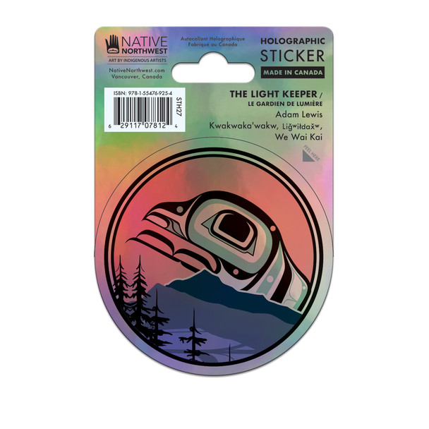 Holographic sticker - The Light Keeper