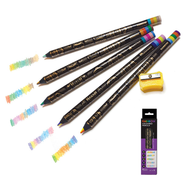 Rainbow Coloured Pencils - Rainbow