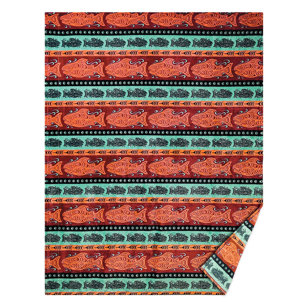 Fleece Blanket - Coho Salmon