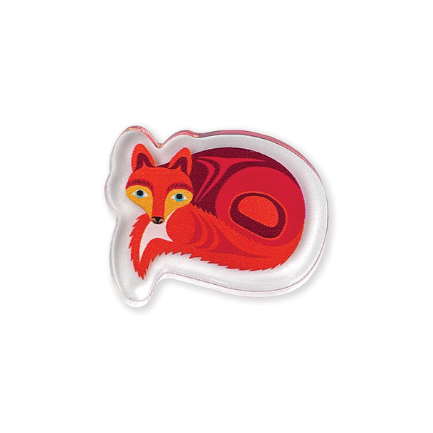 Acrylic Pin - Fox