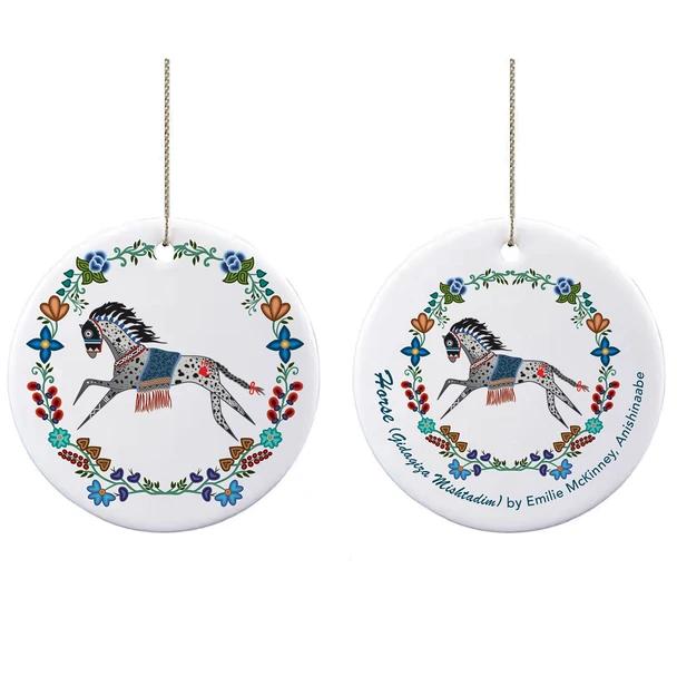 Ceramic Ornament - Horse (Gidagiza Mishtadim)