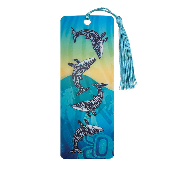 3D Lenticular Bookmark - Humpback Whale