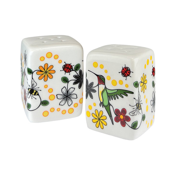 Salt & Pepper Shaker Set - Hummingbird (Nenookaasi)