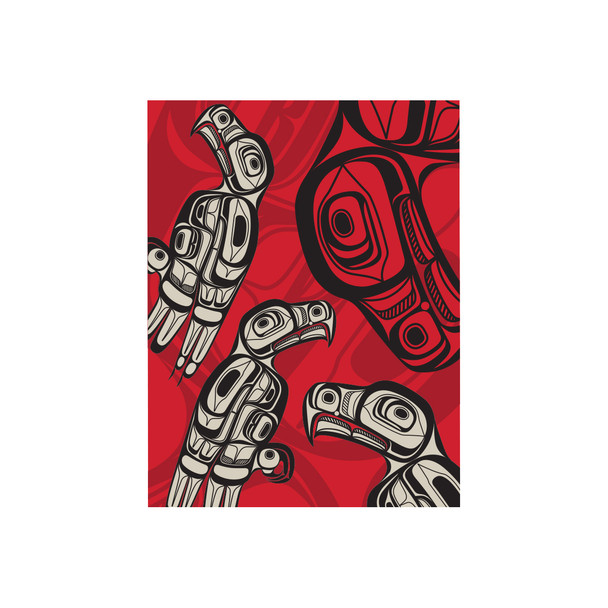 Folding Card - Eagle