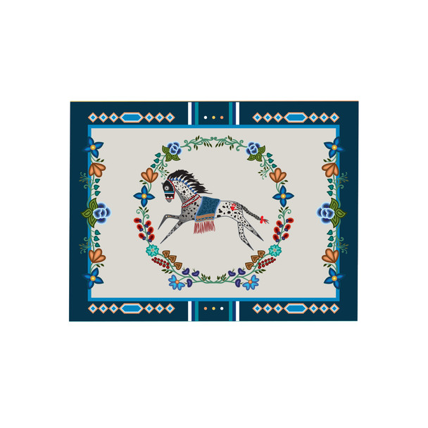 Folding Card - Horse (Gidagiza Mishtadim)